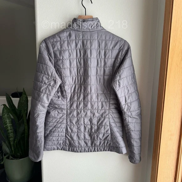 Patagonia Nano Puff Jacket Small Nickel Gray Windproof Water Resistant S - Picture 12 of 16